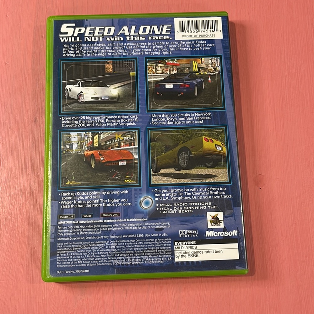 Project Gotham Racing for the XBOX - Picture 2 of 5